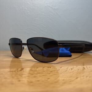 Kirkland Signature M42 Gunmetal Rectangle Polarized Sunglasses 59-16-140